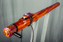 Grenadillo  Native American Flute, Minor, Low C-4, #L19B (1)